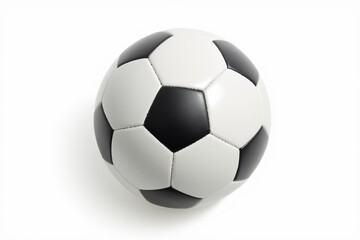 Naklejka premium Soccer ball, isolated on white