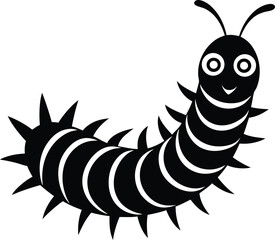 vector illustration of a spider