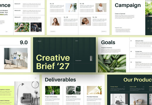 Creative Brief Presentation Template