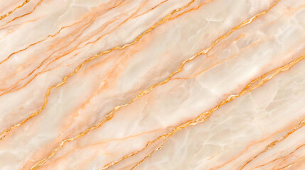 Fototapeta premium Beige and Off White Marble Texture with Gold Veins Abstract Background offwhite