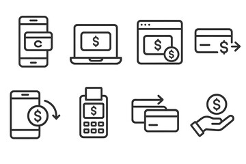 Digital payment methods overview showcasing mobile transactions and online banking solutions securely
