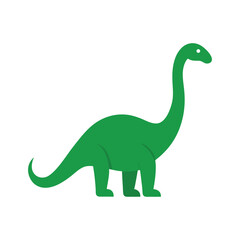  sauropod icon isolated on white background