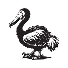 illustration of a pelican
