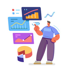 Investment opportunities, statistics. Stock market trading financial analysis. Business management, finance planning