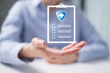 Professional medical doctor physician health insurance disease treatment health care hospital cancer patient protect life concept