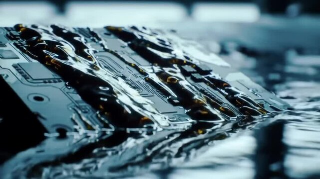 Circuit Board Liquid Immersion Cleaning Fluid Technology Process