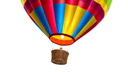Hot Air Balloon PNG – Transparent Background Clipart for Travel, Kids, and Creative Design Adventure and travel blog graphics
	
