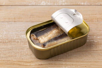 tinned fish, canned sardine