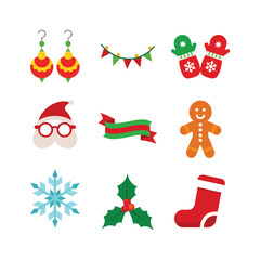 Festive Christmas Vector Illustration Collection