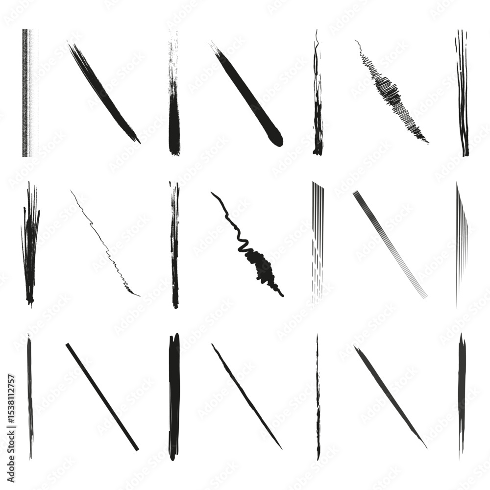 Poster diagonal line pattern set. black white stripe design. vector geometric texture. abstract linear back