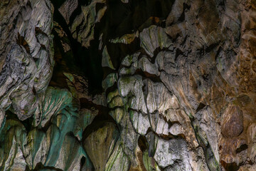 stalactite in the cave