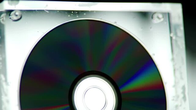 Transparent CD Case, Compact Disc, Data Storage, Digital Media, Optical Disc, Information Technology