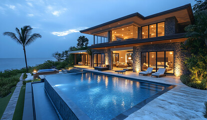 swimming pool in hotel