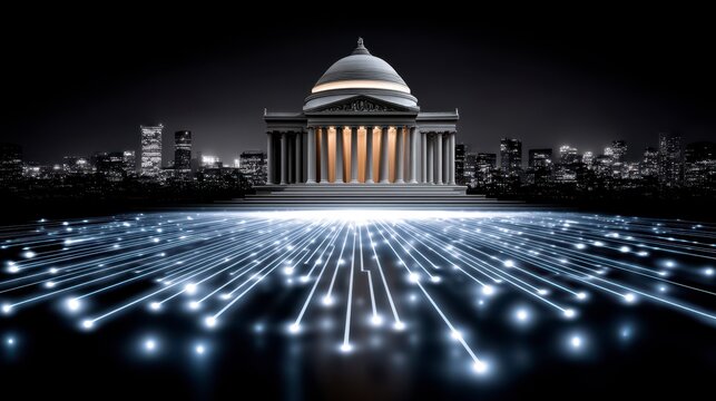 Digital Government Memorial Modern Governance Technology Digital Transformation of Public Administration Data Security. Enhancing public sector efficacy via innovative technology