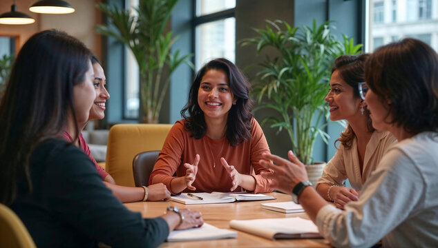 Indian HR expert explaining employee benefits for new onboarding staff