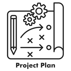 Project Plan Outline Icon