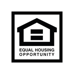 Equal Housing Oppourtunity Icon Vector