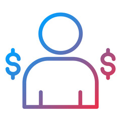 Criminal Line Icon Style