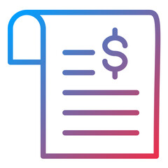 Invoice Line Icon Style
