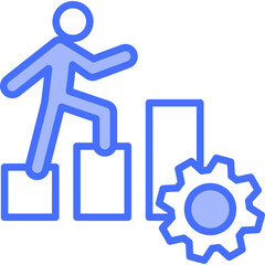 Leadership Development solid icon