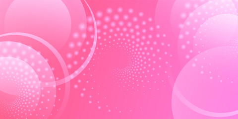 Abstract vector background with halftone dots circle. Creative geometric pattern