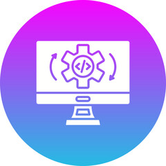 Desktop computer Icon