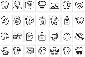 Dental icon set.eps