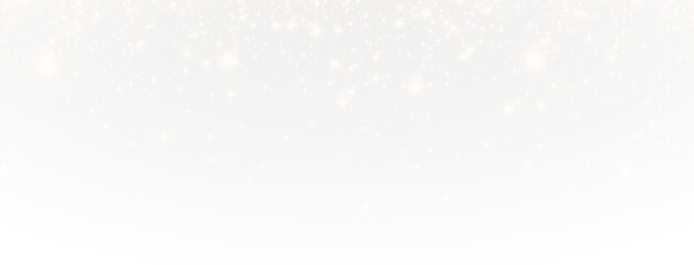 Magical golden trail with twinkle, bokeh, and sparkling starlight. A bright, festive PNG overlay perfect for Christmas greetings, holiday cards, or decorative celebration designs.