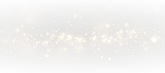 Magical golden trail with twinkle, bokeh, and sparkling starlight. A bright, festive PNG overlay perfect for Christmas greetings, holiday cards, or decorative celebration designs.