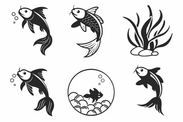 vector set of animals