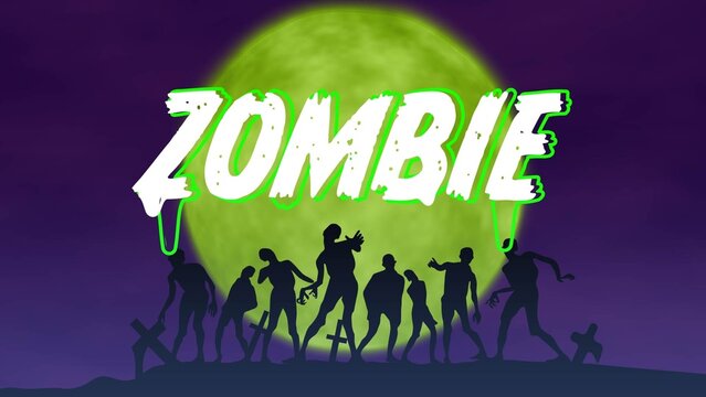 Halloween Zombie Text Opener