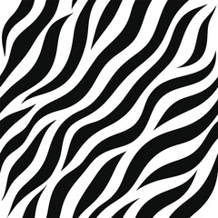 Zebra stripes vector