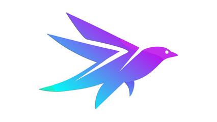  Vivid flamingo with blooming flowers, wild nature icon set vector bird art design.png