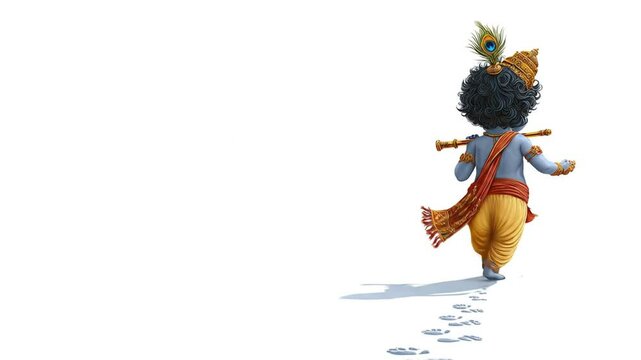 "Happy Krishna Janmashtami | Divine Celebrations in Motion"