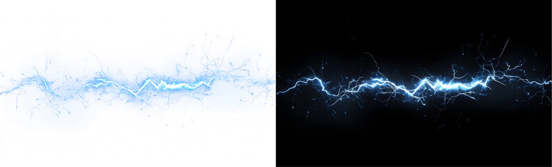 Overlay, lightning, discharge, glow, and isolated light form this electrifying PNG. A transparent weather effect perfect for energy bursts, storms, or dramatic nature-inspired designs.