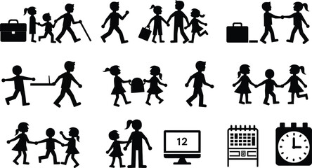 children, take children to work, work with kids, family workplace, parent and child, office,