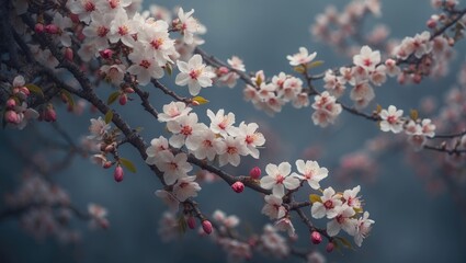 Almond blossoms resembling blossoms