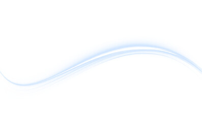 Blue, wave, light, line, and wind shape this dynamic PNG. A radiant PNG Overlay with transparent swirl—ideal for magic, futuristic energy, or storm-inspired visual effects