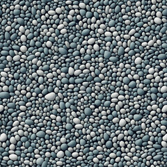River gravels seamless pattern. Rock debris deposition symbol.