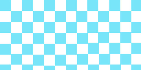 Checkered pattern background, plastic paper texture. Blue checkered pattern background. Blue checkered background. Blue background with checkered pattern
