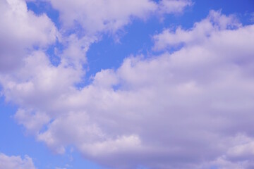 A cloud in the sky. Natural background.