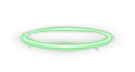 Magic, sparkle, vortex, curve, ring bright PNG Overlay with transparent background. Neon spiral motion, green glow, and dynamic energy make it perfect for futuristic light effect designs.