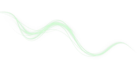 Light, speed, line, motion, glow — a glowing PNG Overlay with transparent background. Neon curves, LED flare, and soft green swooshes create a dynamic effect for motion or tech-inspired designs.
