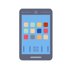 Unique Vector Flat Colored Icon