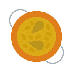 Unique Vector Flat Colored Icon
