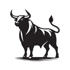 vector illustration of a rhinoceros