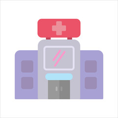 Hospital Vector Icon