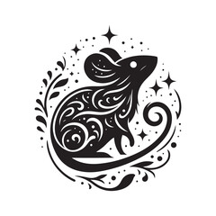 abstract floral ornament