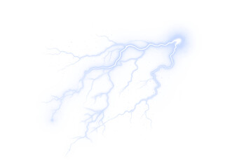 A thunder, overlay, lightning, storm, electric PNG. This thunder, lightning effect, creates a unique transparent PNG. Use it as an overlay for a dramatic weather scene.