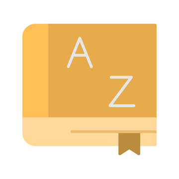 Dictionary Vector Icon